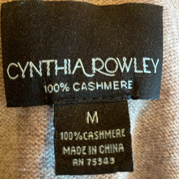 Cynthia Rowley Ruffled Cashmere Cardigan Waterfall Sweater - Picture 8 of 9